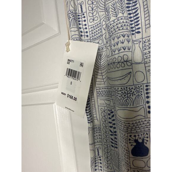 Splendid Lawson turquoise floral print pants Small NWT MSRP $168 - Picture 6 of 6